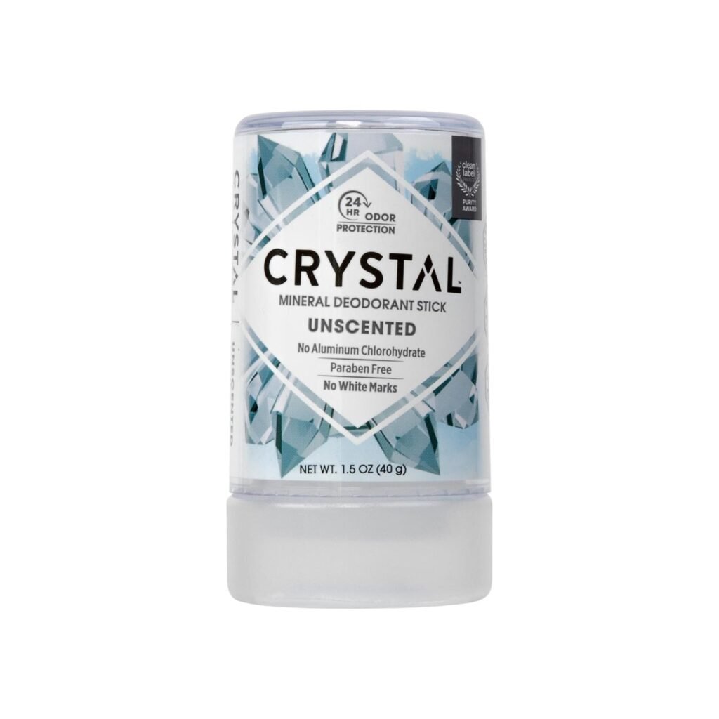 CRYSTAL Deodorant Mineral Deodorant Stick, Travel, 1.5 Ounce