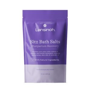 Lansinoh Sitz Bath Salts for Postpartum Care, 10 Ounces